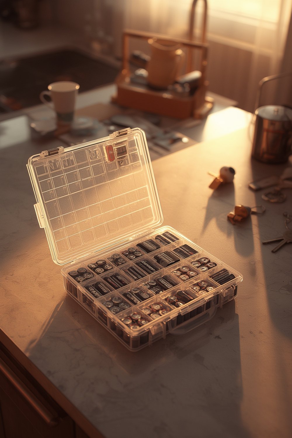 battery organizer product view