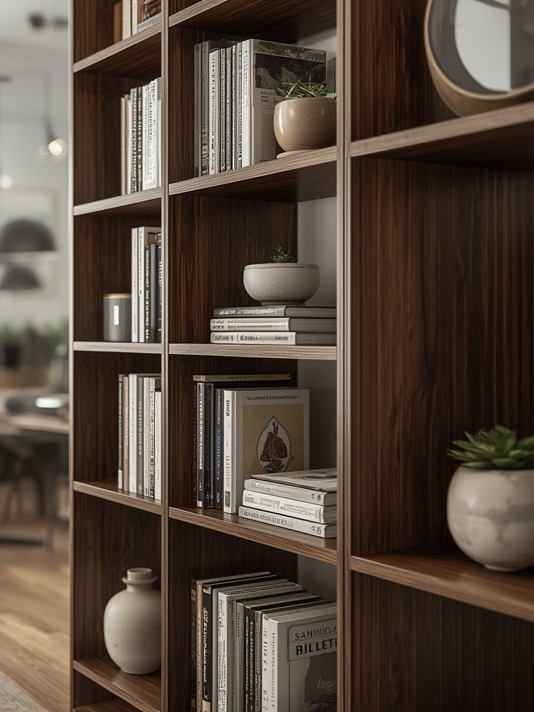 bookshelf organizer in action