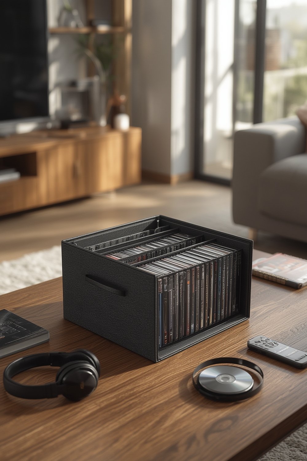 CD storage product view