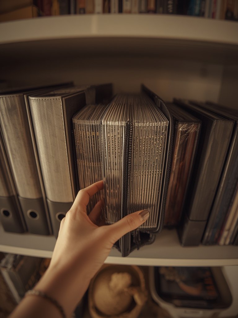 CD storage in action