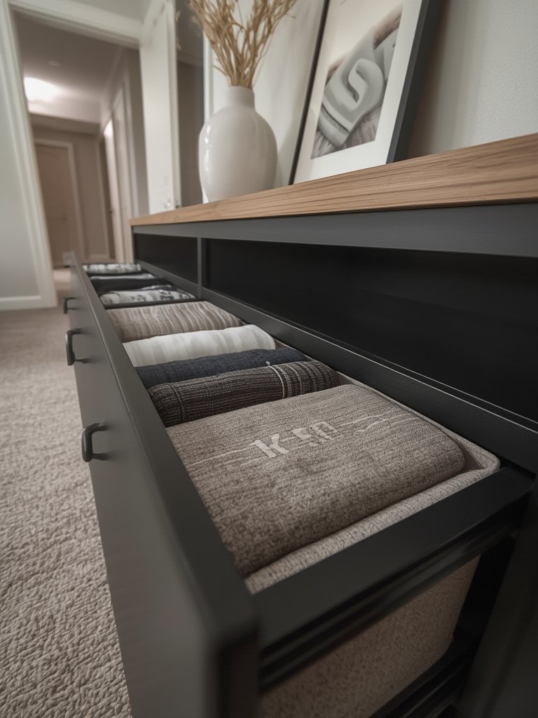 dresser organizer in action