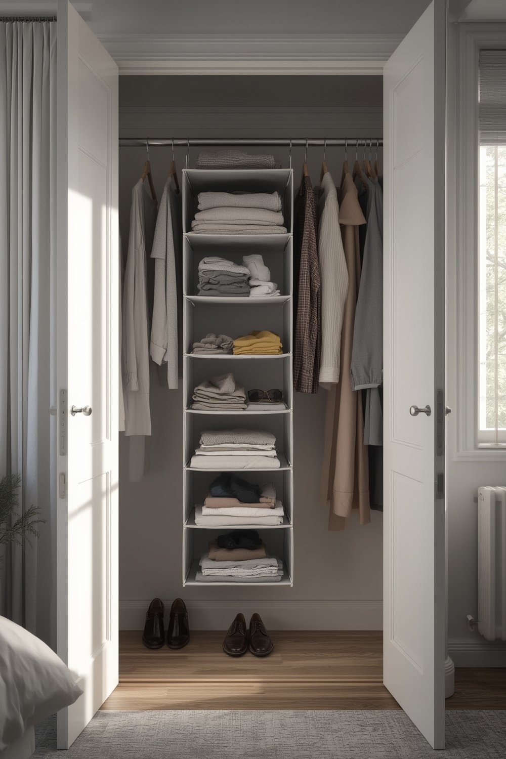 closet organizer product view