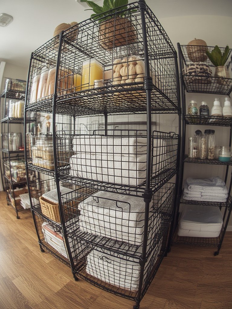 wire organizer in action