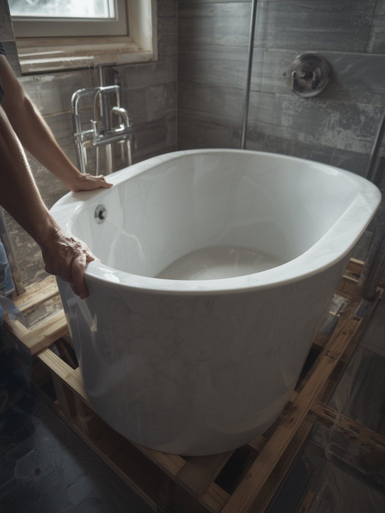 deep soaking tub - Illustration 2