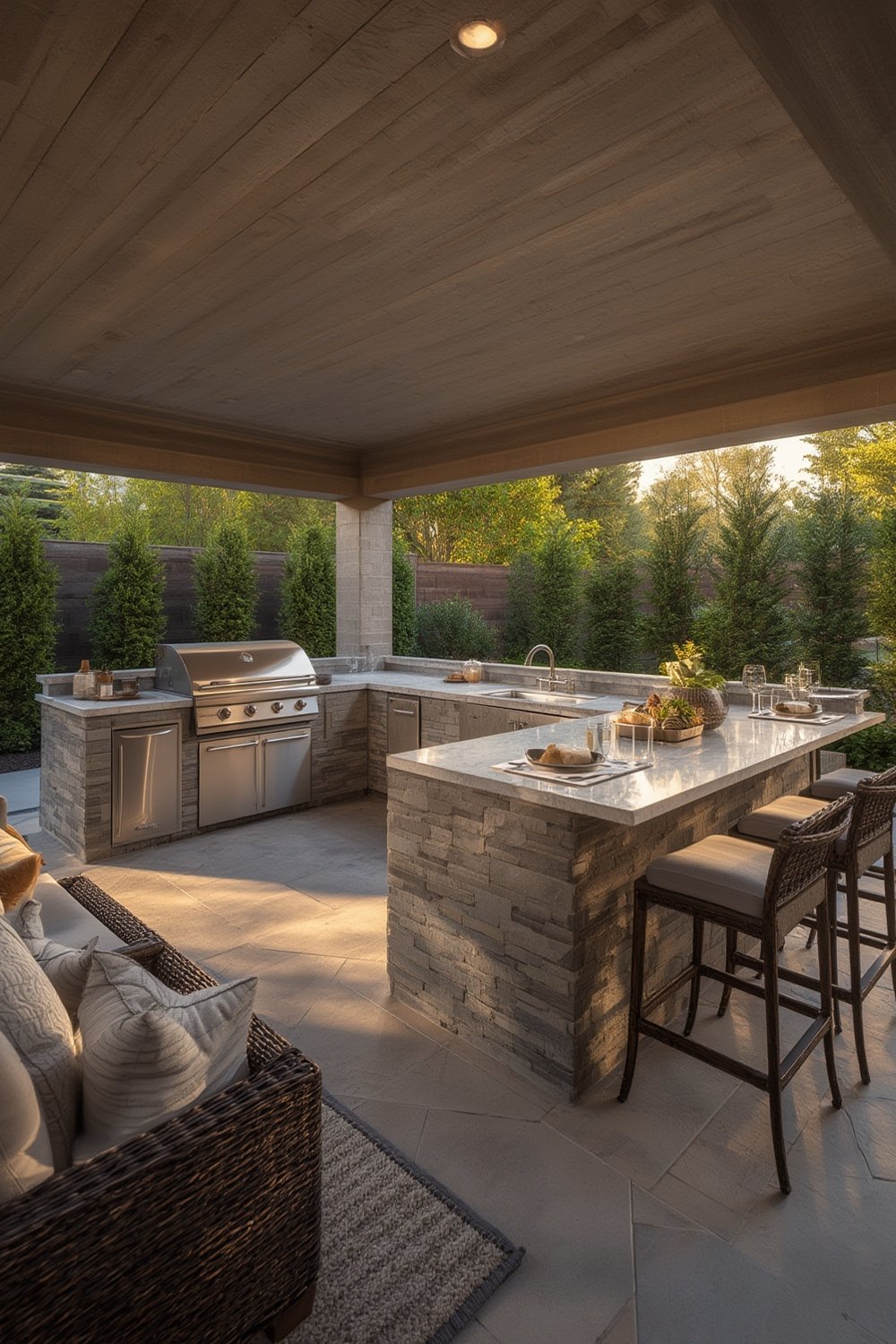 outdoor kitchen upgrade - Illustration 1