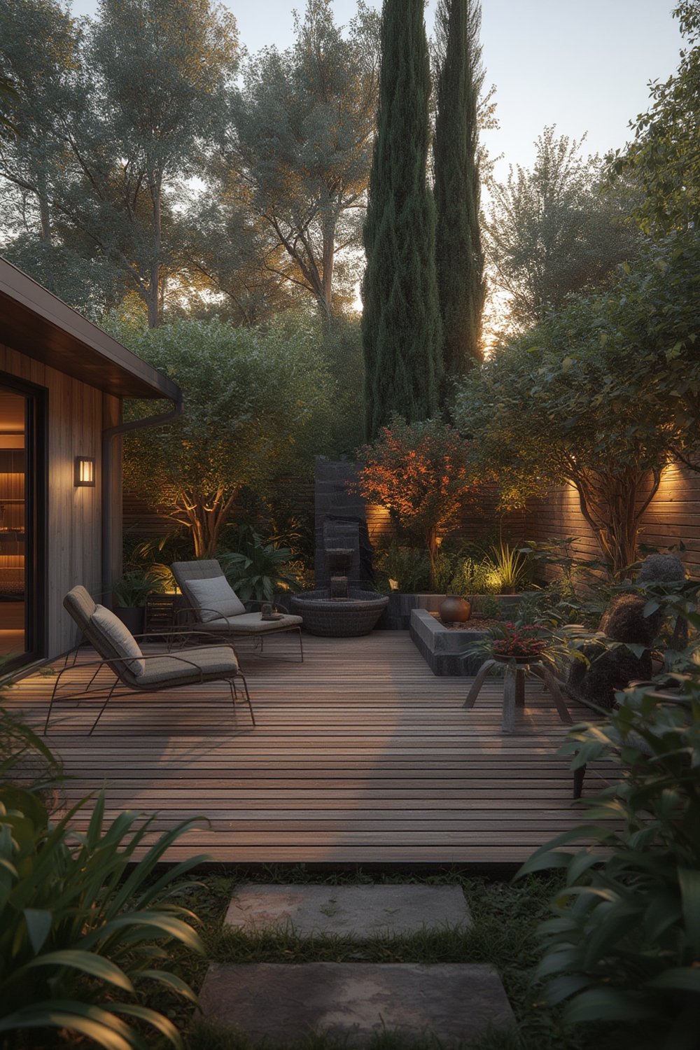 outdoor wellness space - Illustration 1