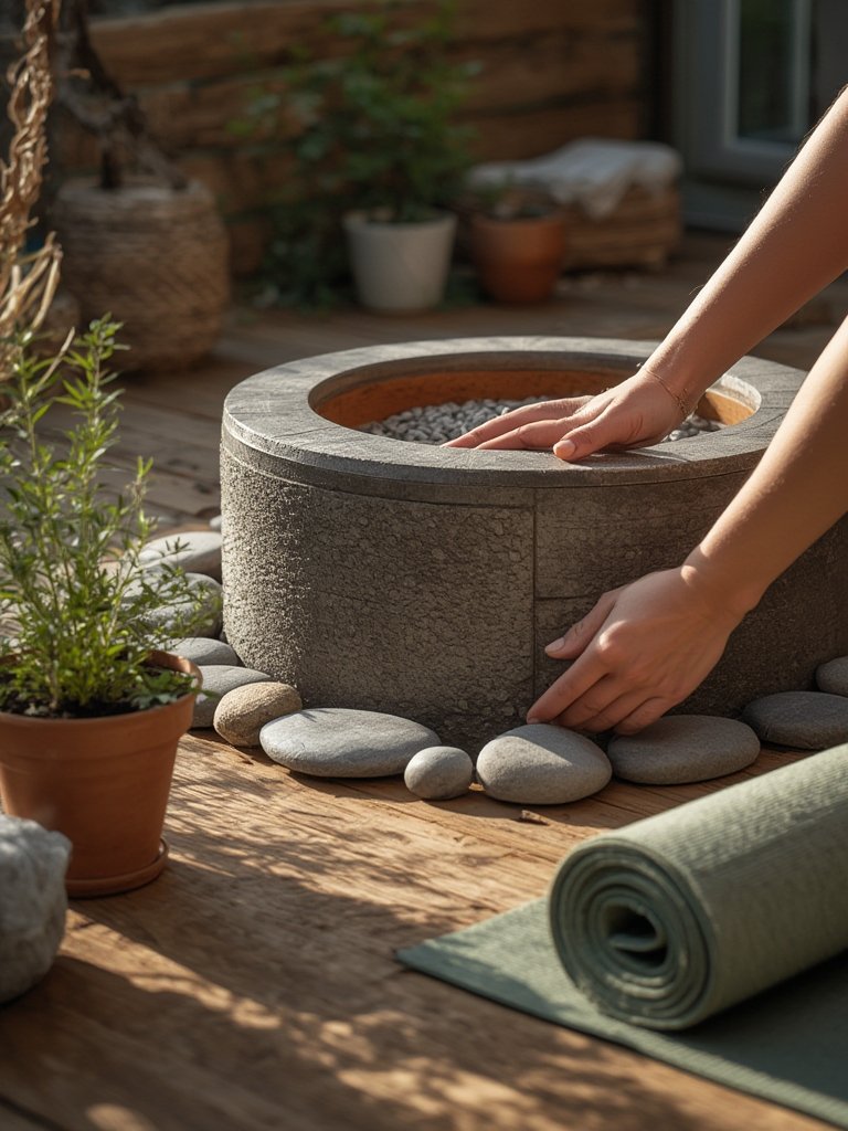 outdoor wellness space - Illustration 2