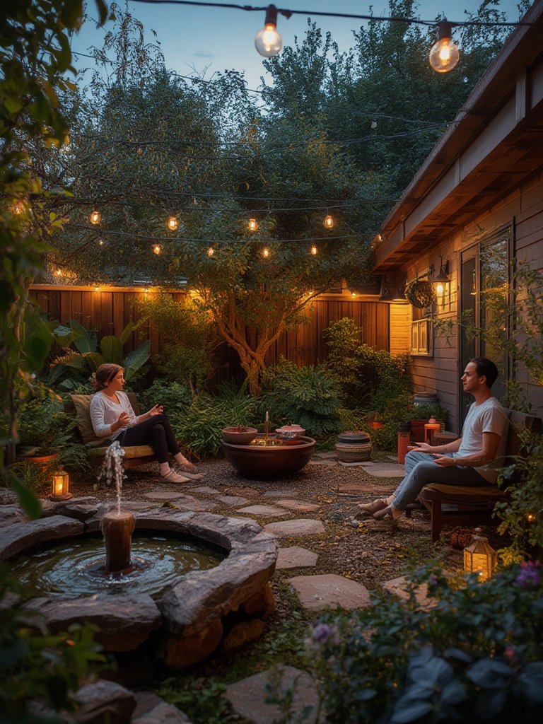 outdoor wellness space - Illustration 3