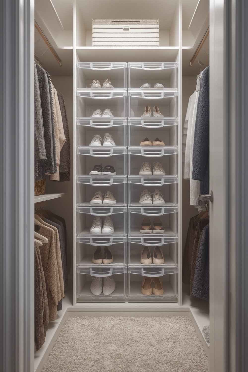 shoe organizer product view