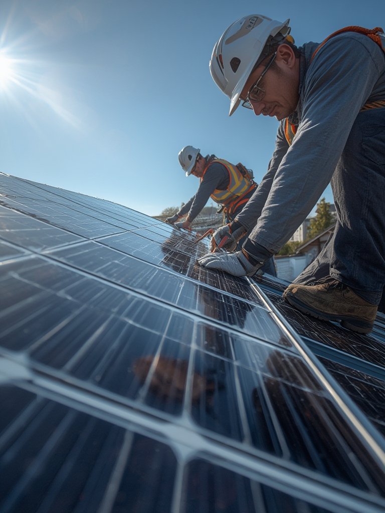 solar panel installation - Illustration 2