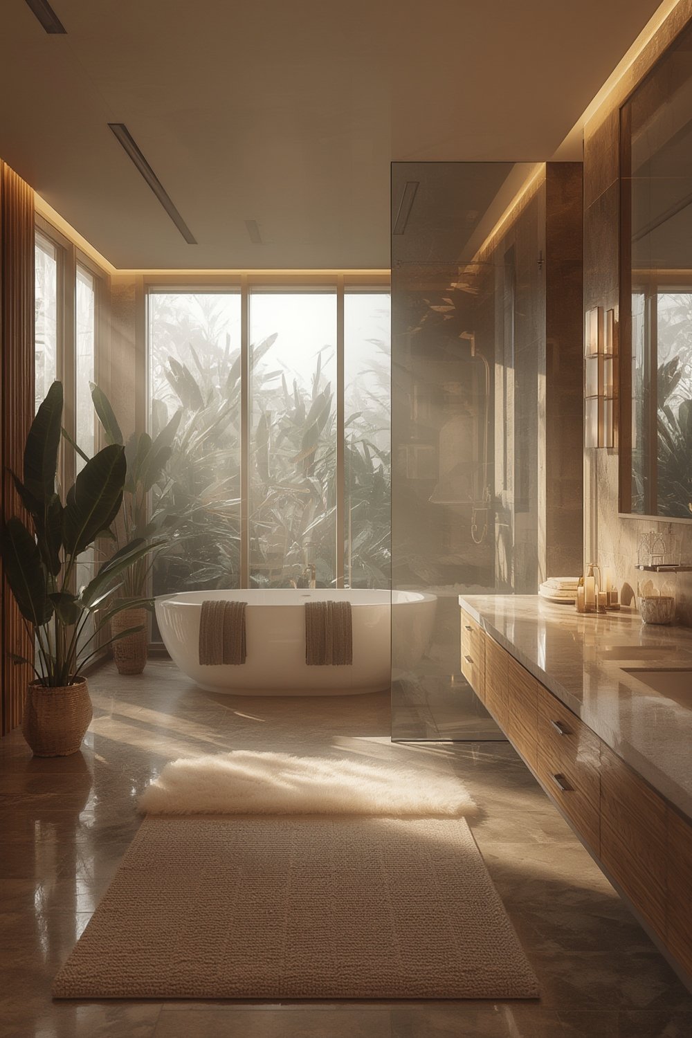 spa bathroom features - Illustration 1