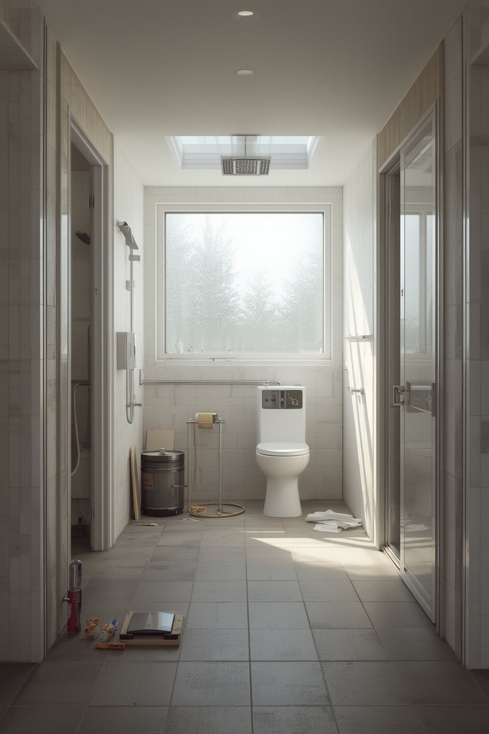 steam shower installation - Illustration 1