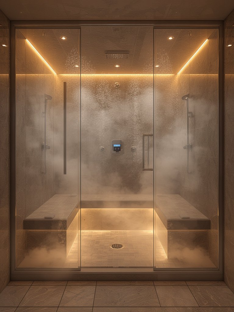 steam shower installation - Illustration 3