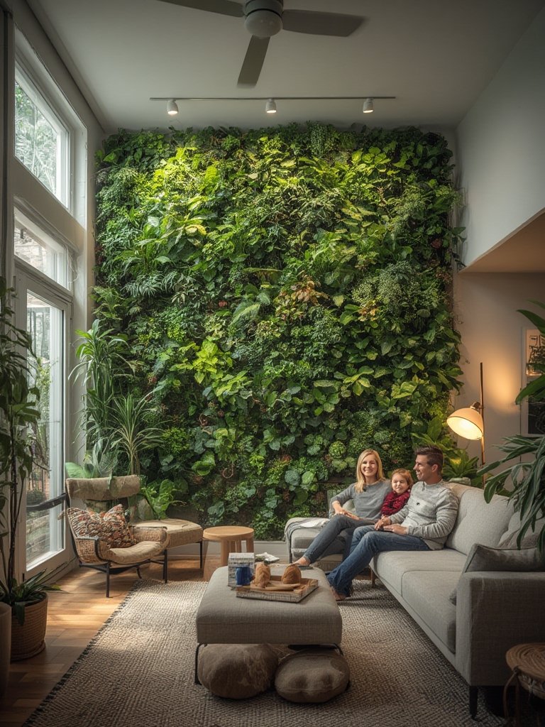 vertical garden wall - Illustration 3