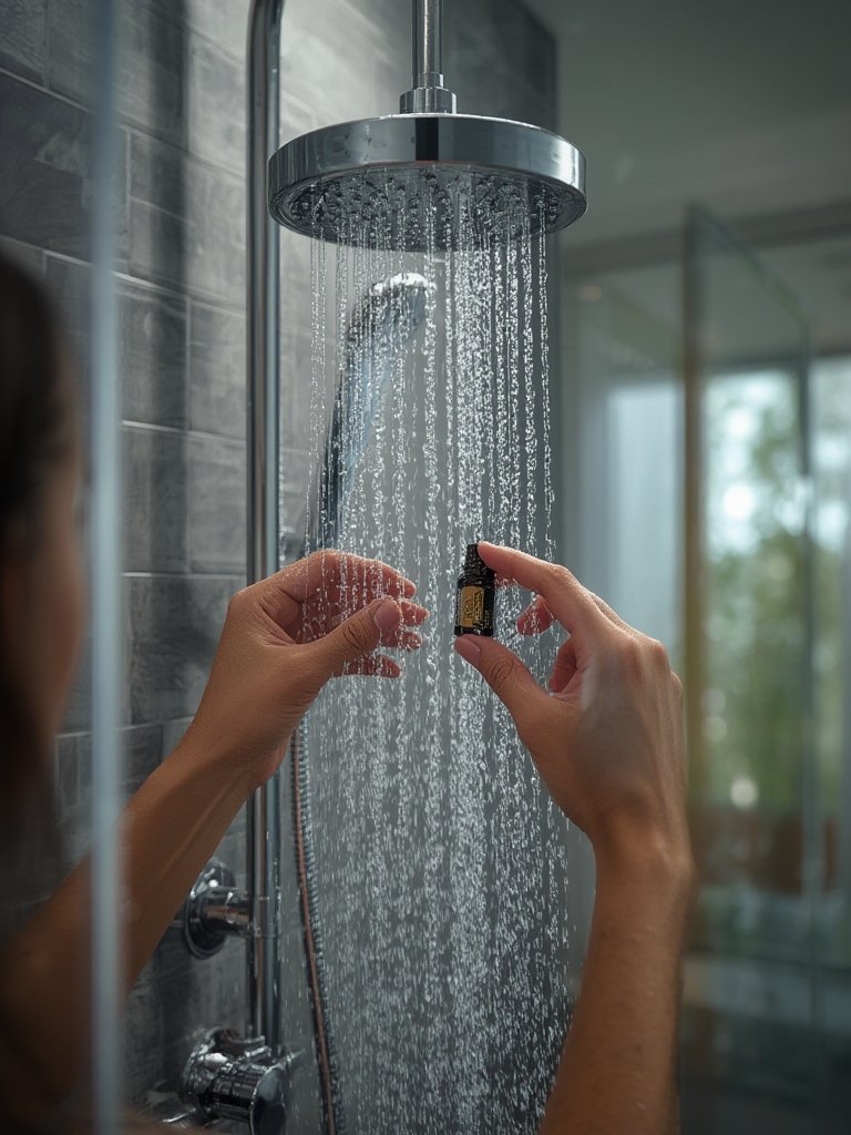 aromatherapy shower system - Illustration 2