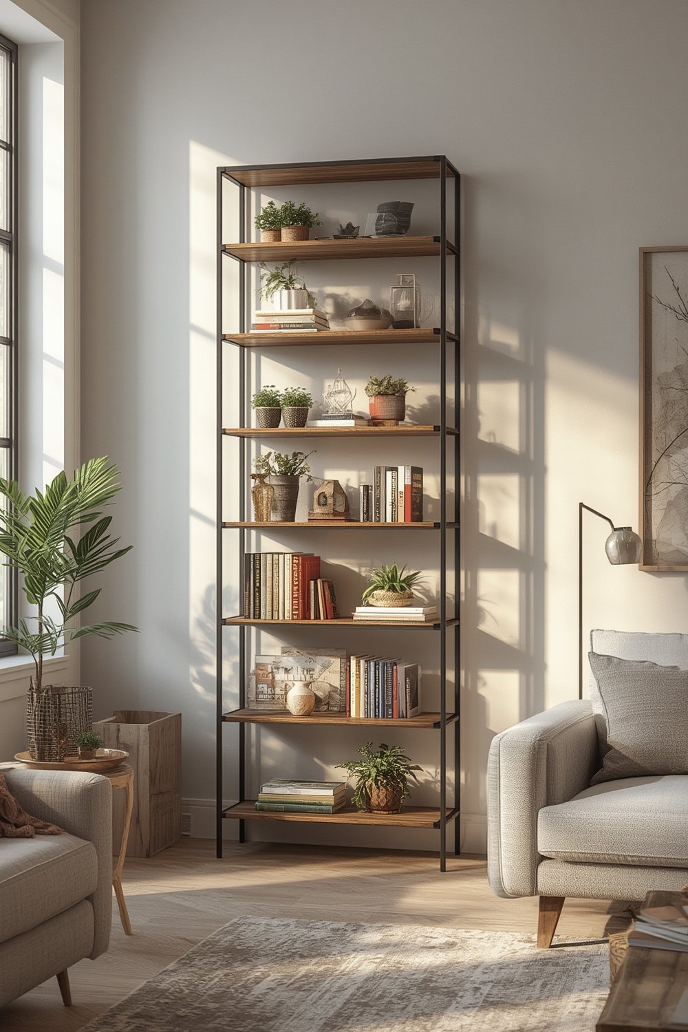 bookshelf organizer product view