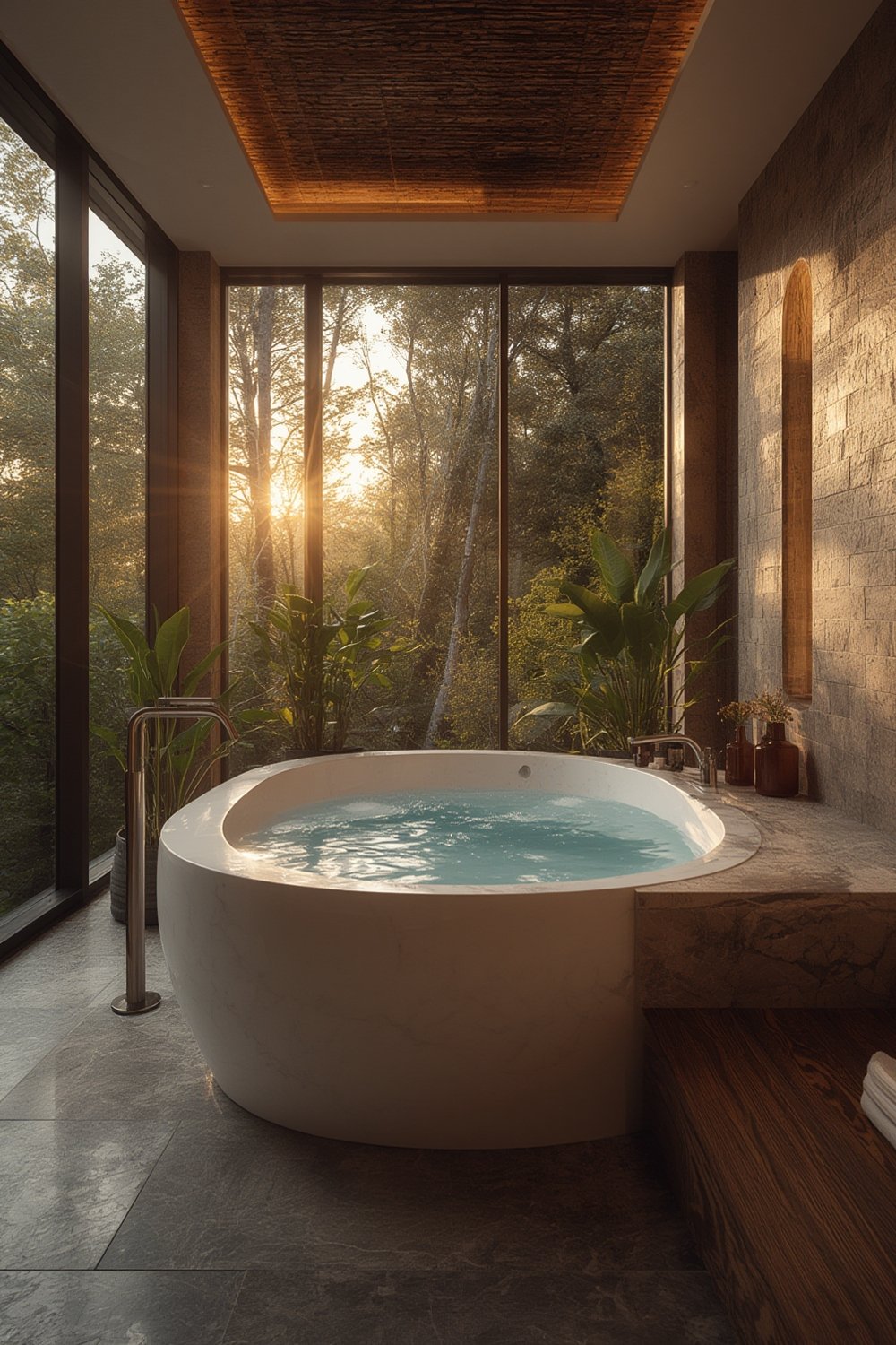 deep soaking tub - Illustration 1