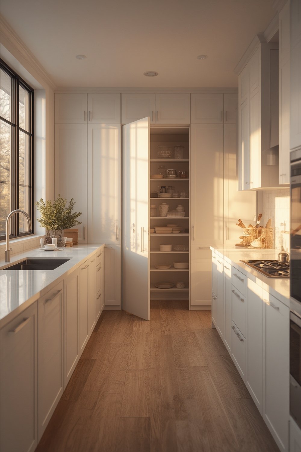 hidden pantry storage - Illustration 1