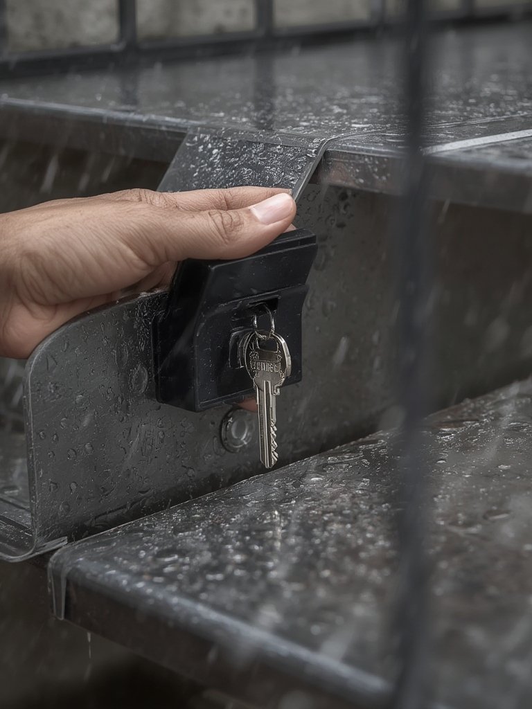 magnetic key in action