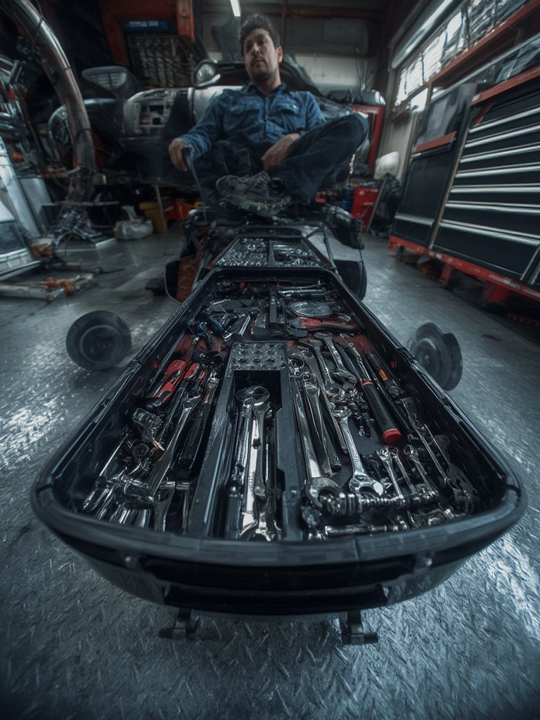 creeper seat in action