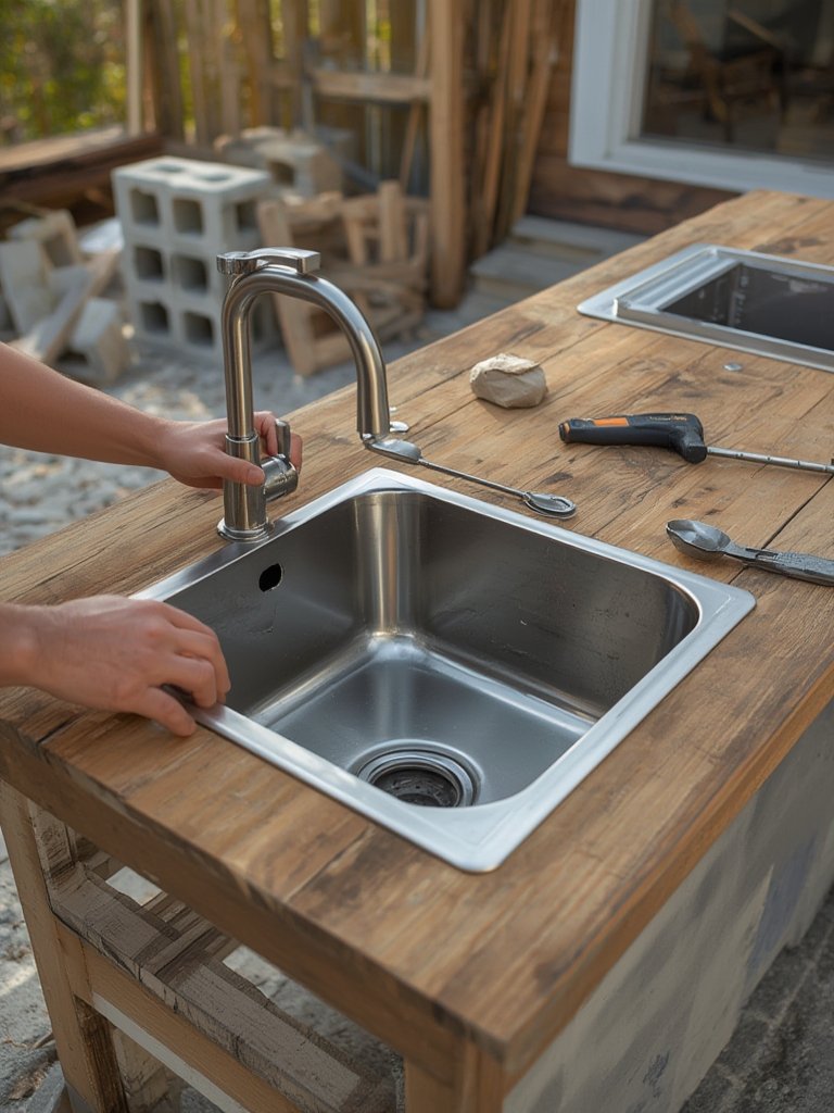 outdoor kitchen on a budget - Illustration 2