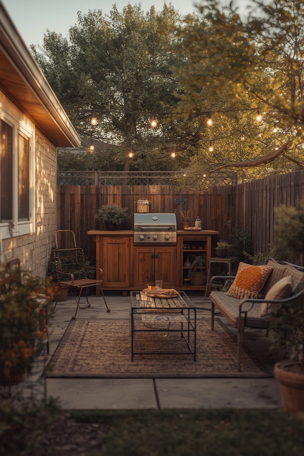 outdoor kitchen on a budget - Illustration 1