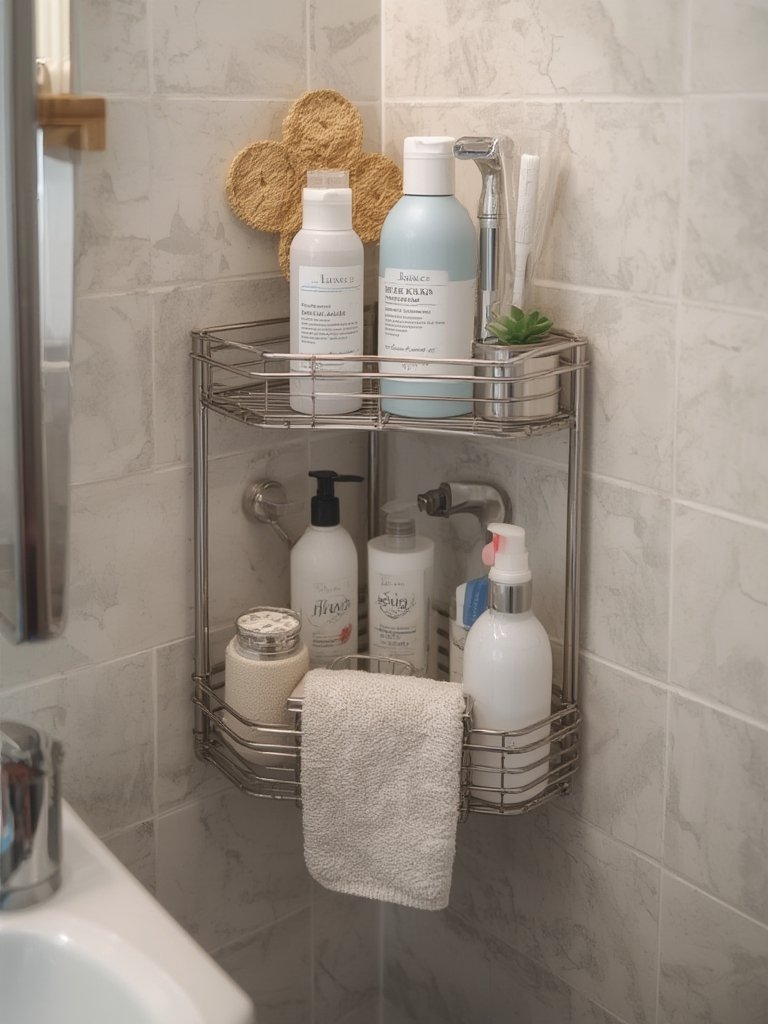 corner caddy in action