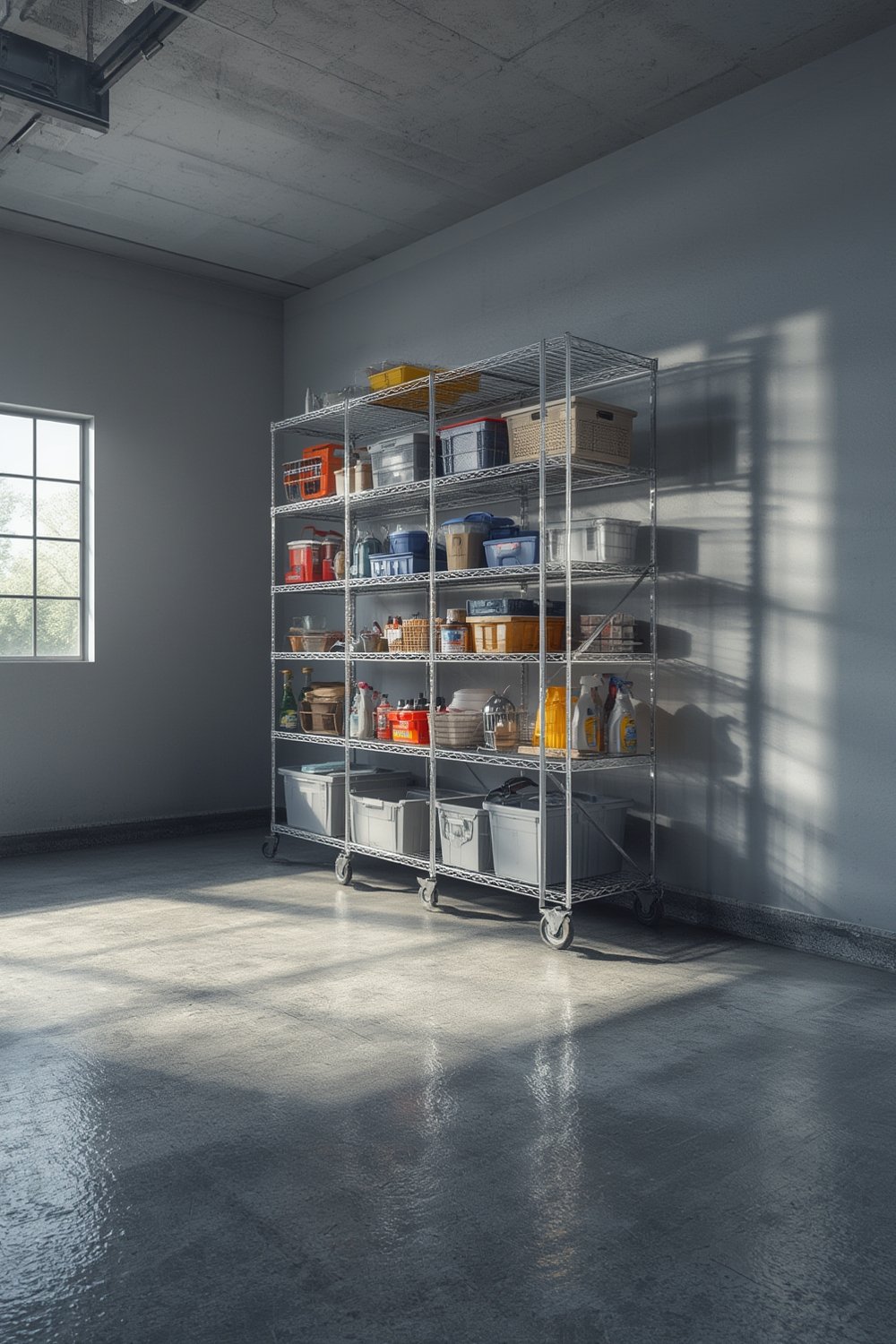 wire shelving product view