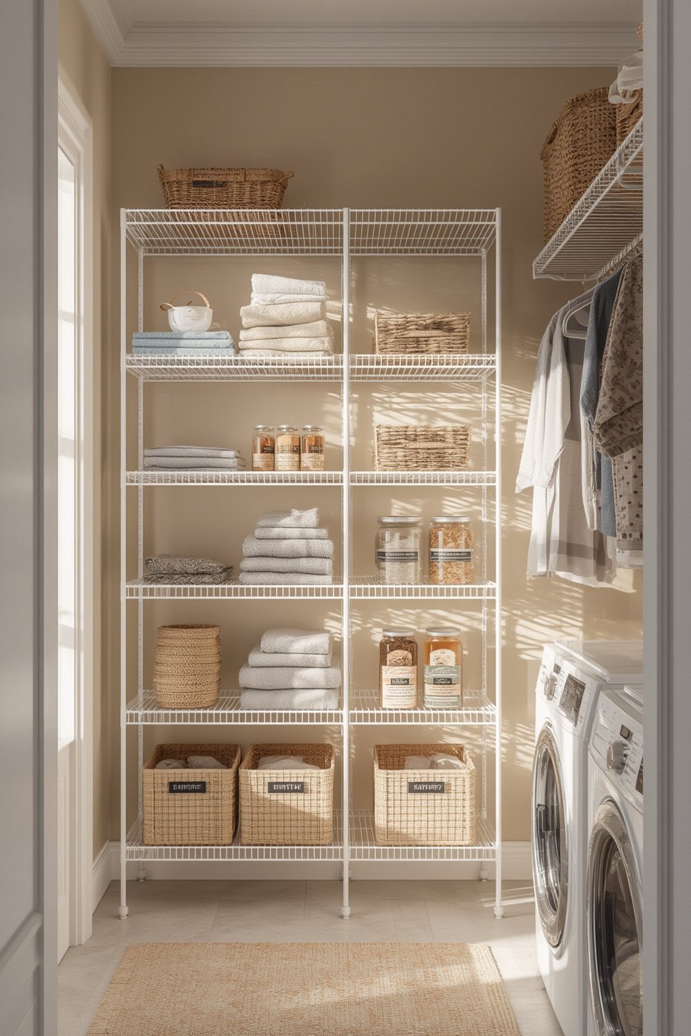 wire shelving product view