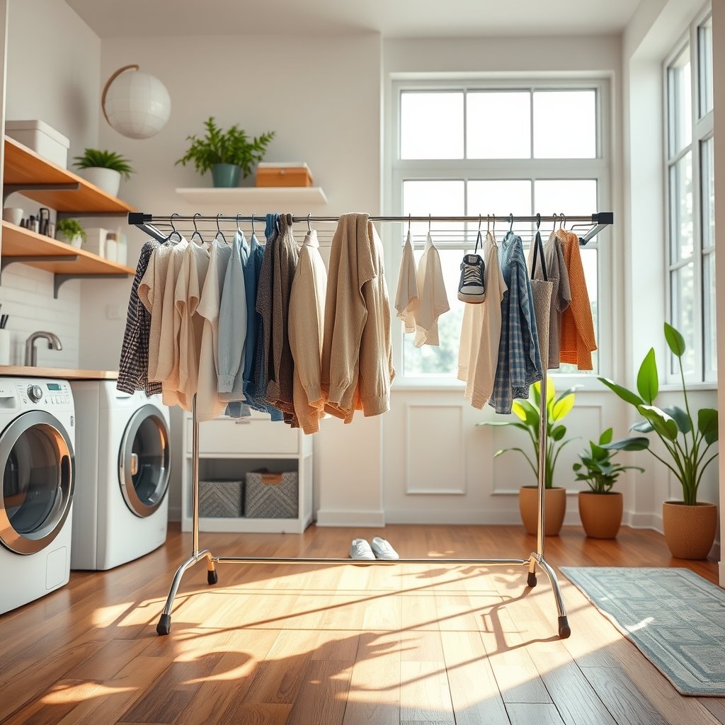laundry rack product view